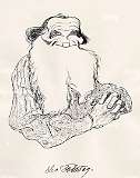 8: leo-tolstoy-karikatur-des-russischen-schriftstellers-aus-olaf-gulbranssons-beruhmte-zeitgenossen-lt-9-september-1828-20-erhg5y